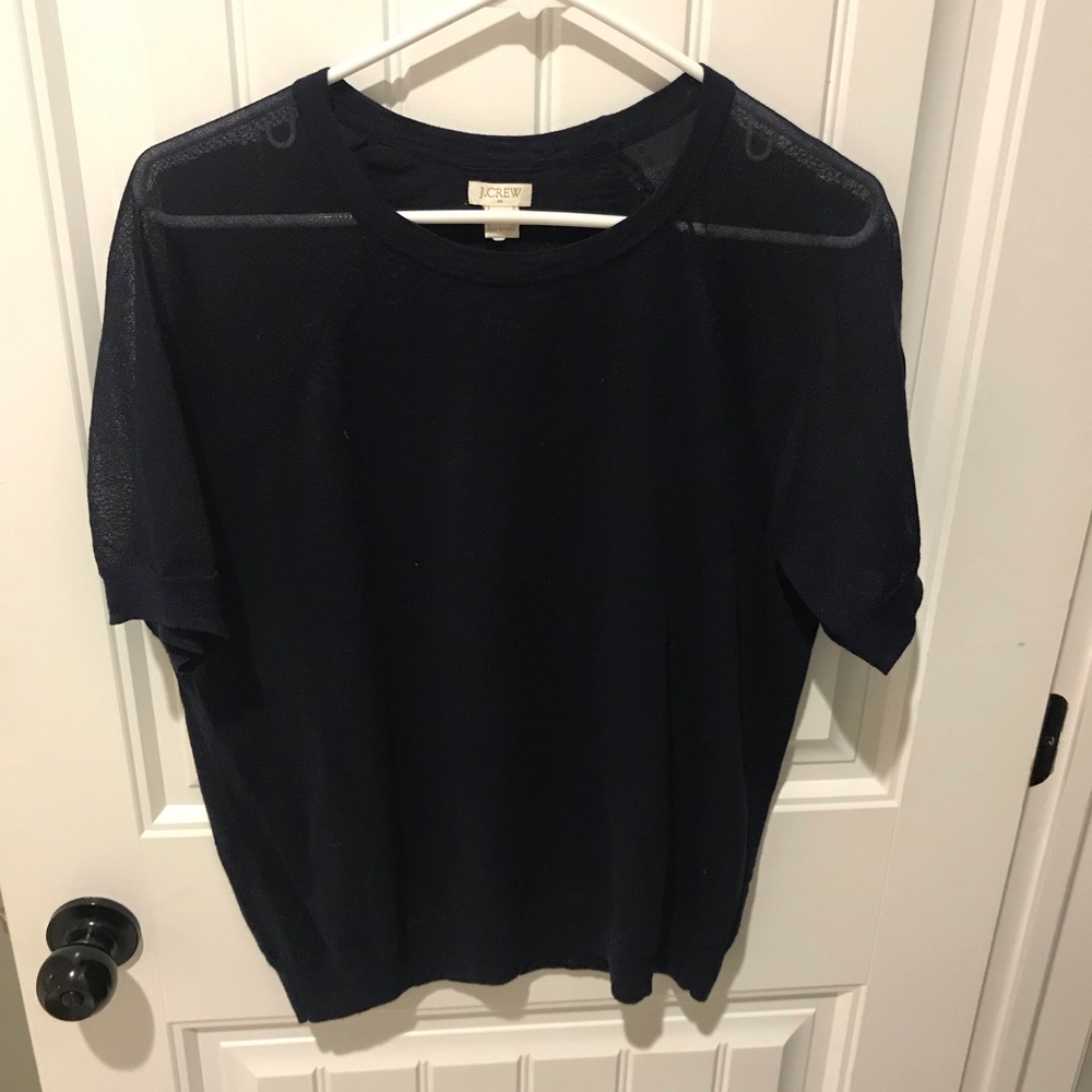 J. Crew Factory Cotton Sweater Tee